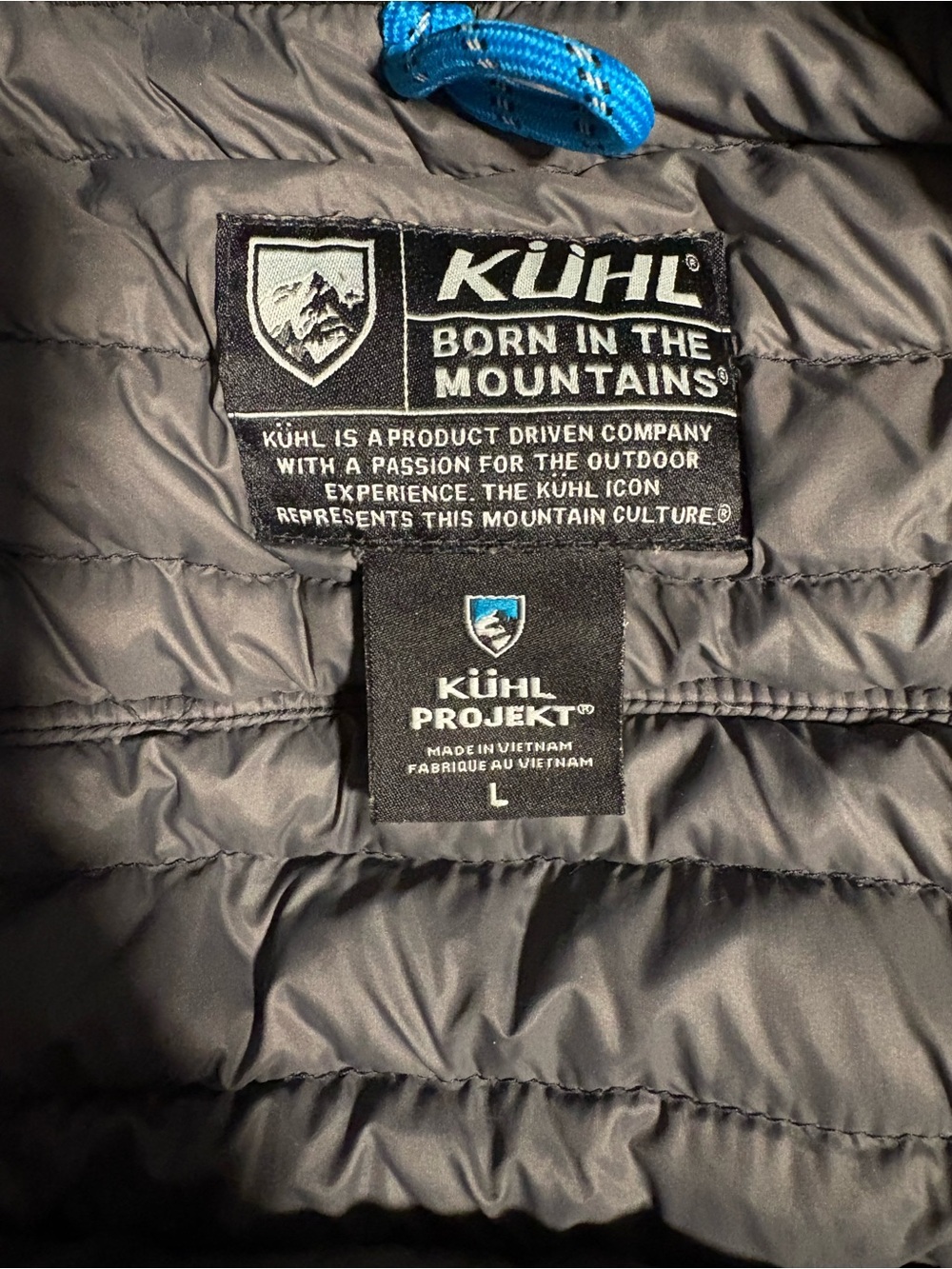 Kuhl Men's Black Quilted Puffer Jacket - Picture 4 of 4
